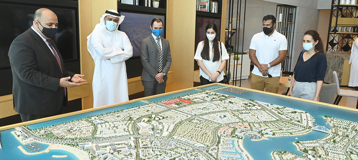 Diyar Al Muharraq welcomes the Bahrain Economic Development Board on a Tour of the City